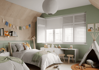 Cover the entire window from top to bottom, offering a clean, unified look with great privacy and light control.